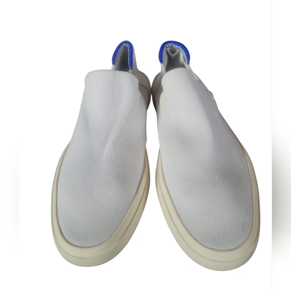 Rothy's The Original City Slip On Off White Unisex Sneakers M Sz 9.5 W Sz 11